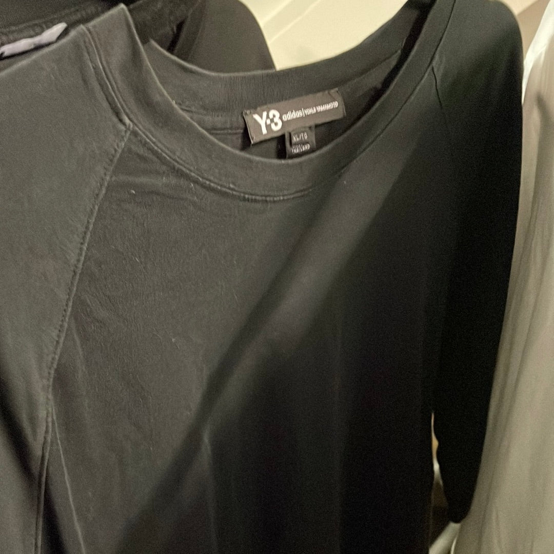 Y 3 Tee schwarz