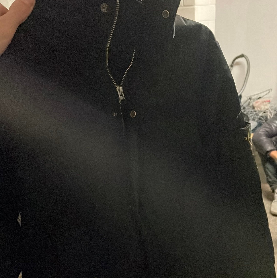 Stone Island winterjacke schwarz