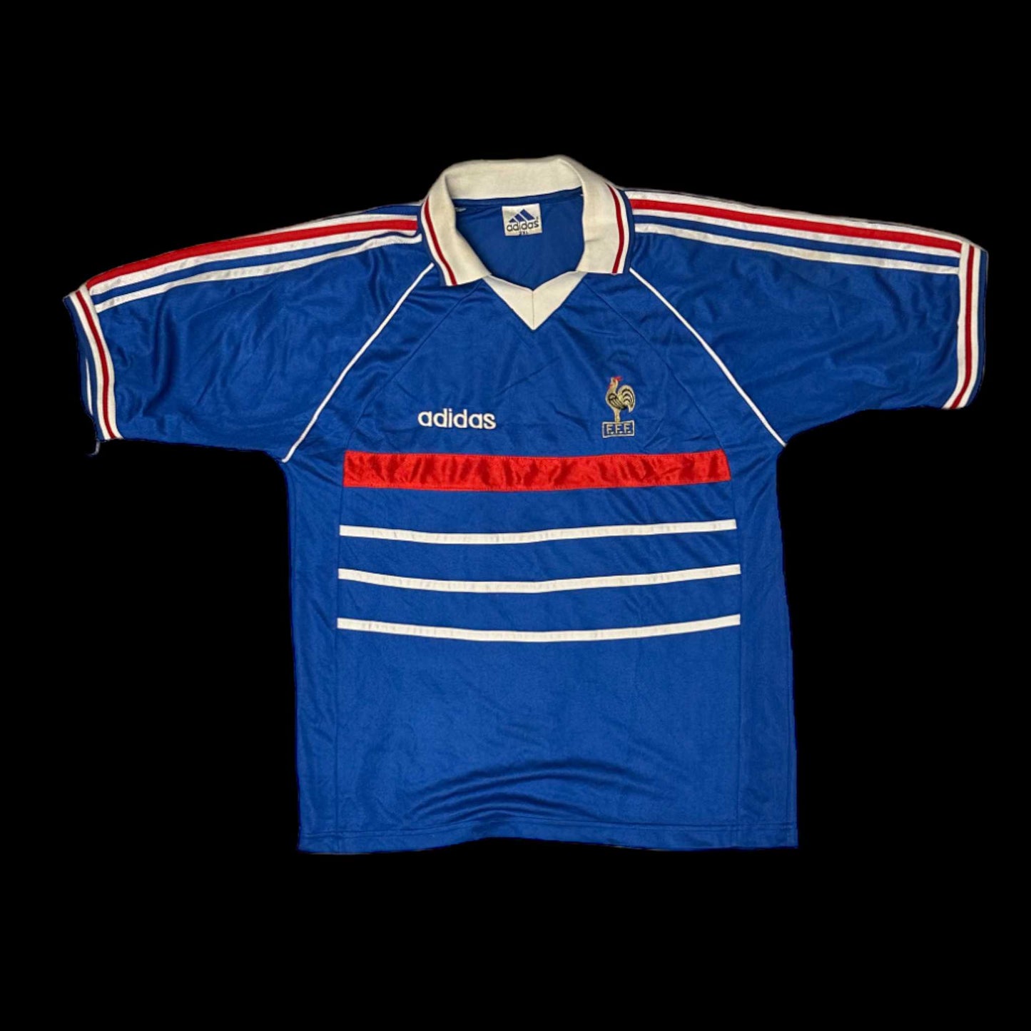 Adidas Frankreich Trikot Size XXL - Slick Vintage