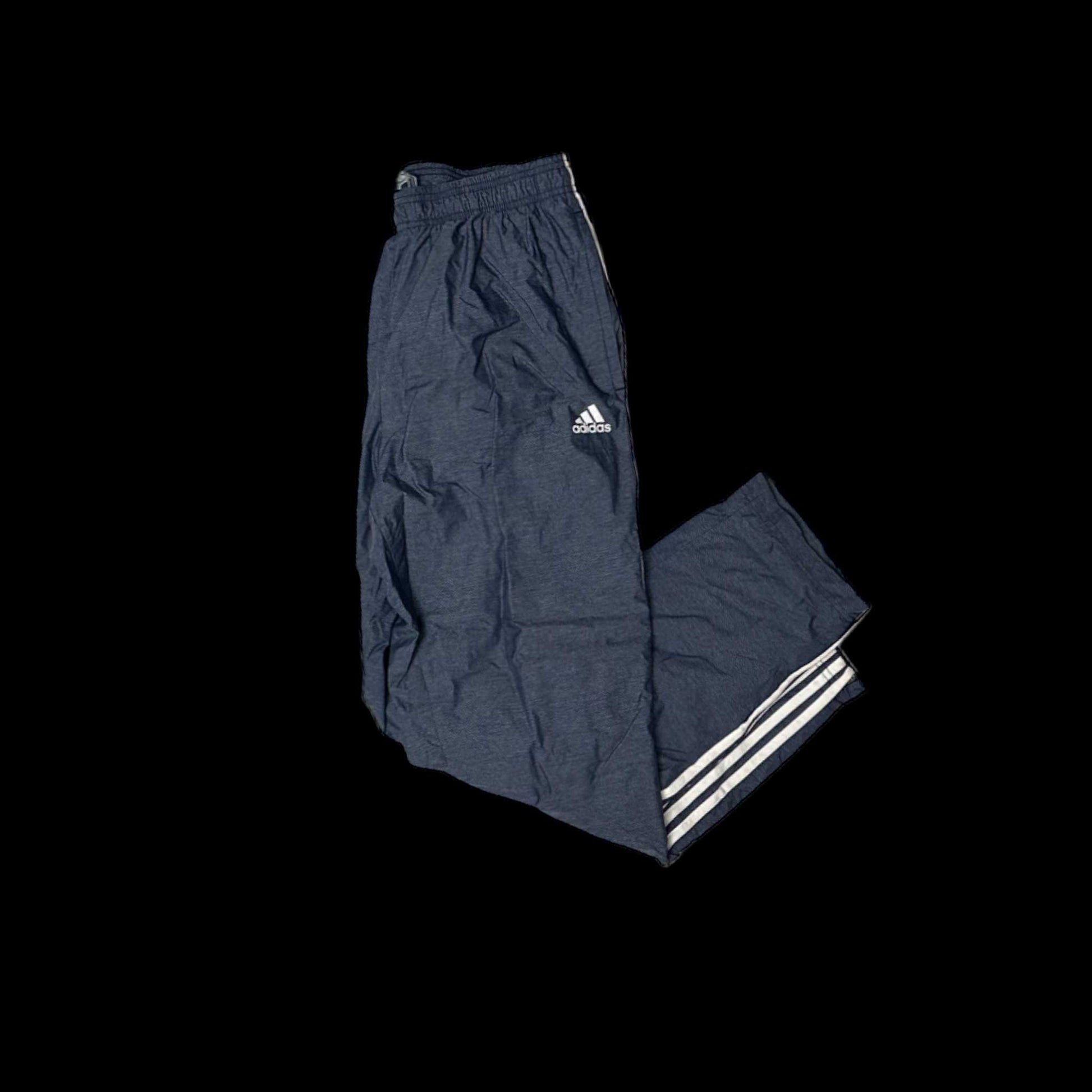 Adidas Nylon Trackpant Size L - Slick Vintage