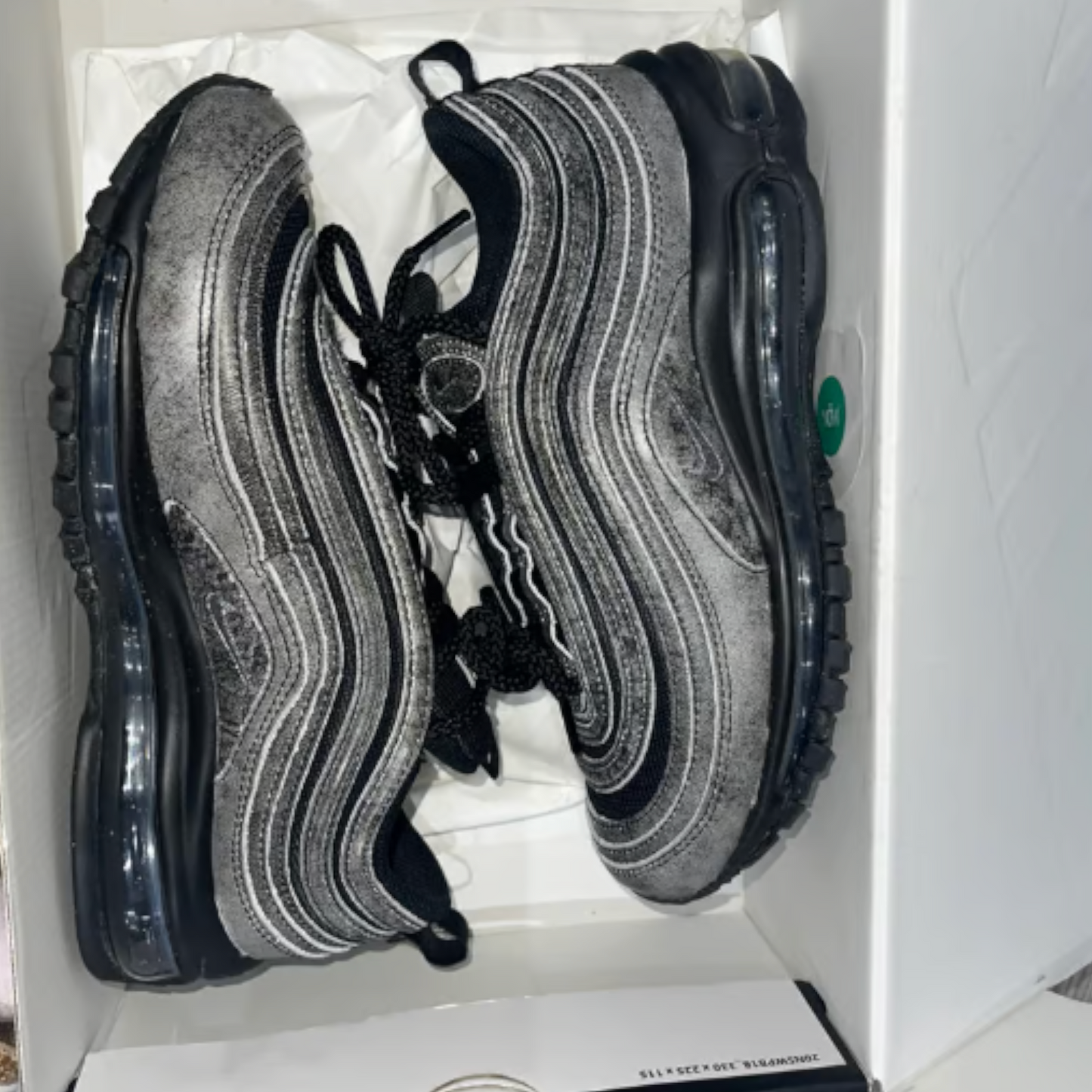 Nike Air Max 97 Comme des Garcons Homme Plus Black Size 38,5